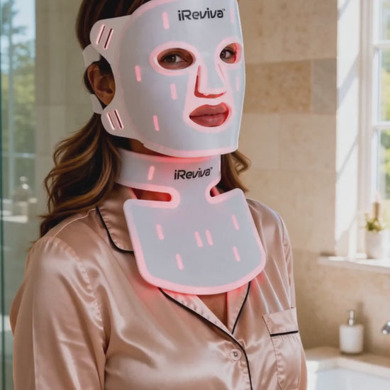 iReviva Pro 234 LED light therapy system product demonstration